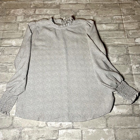 MAISON D’ AMÉLIE: Long Sleeve Blouse - Picture 6 of 7